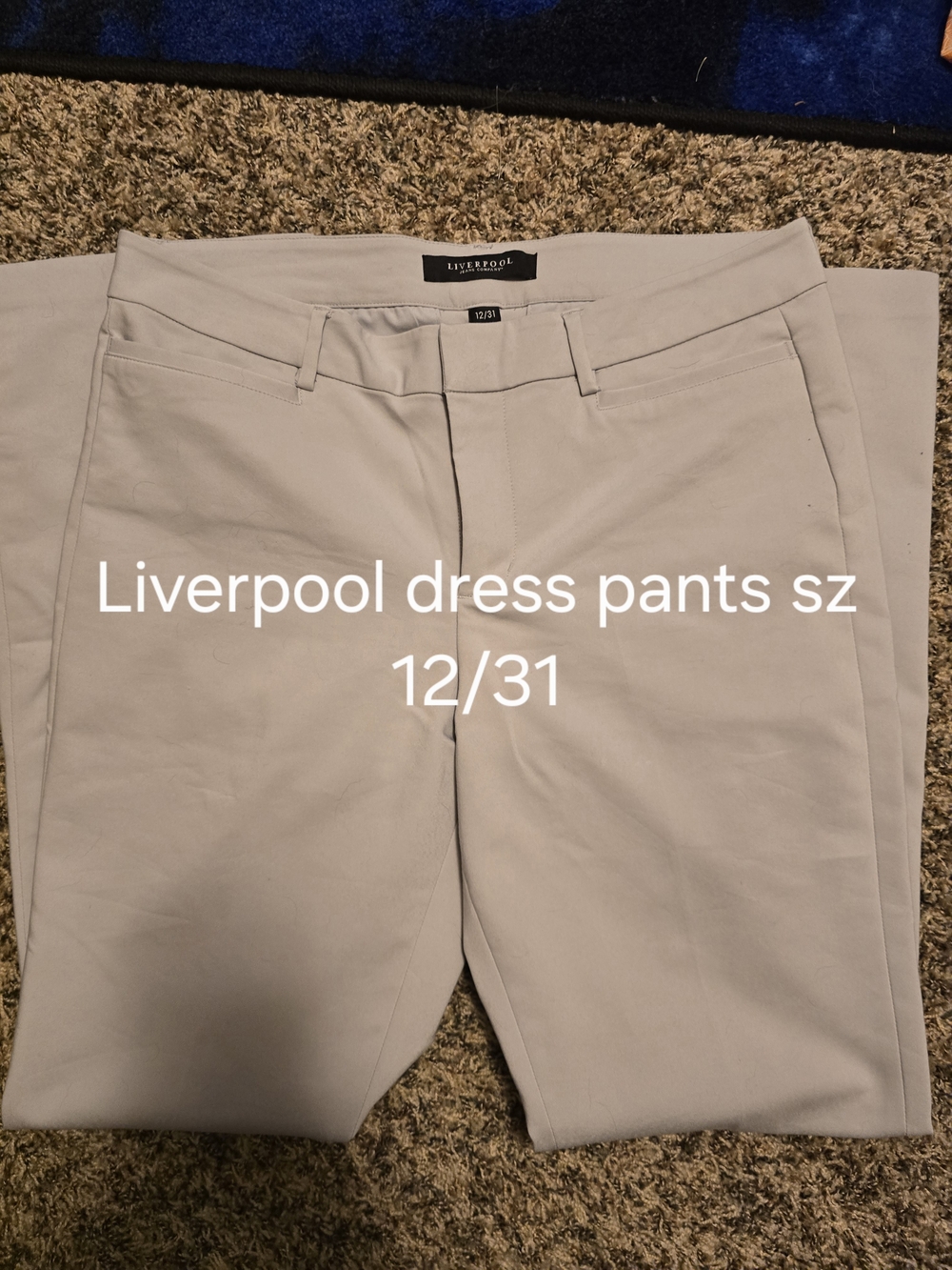 Liverpool Women’s Dress Pants - Light Gray